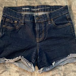 Super Skinny Jean Shorts
